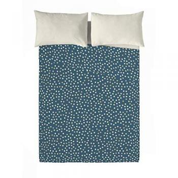 Juego de Sábanas Golden Dots 100% Algodón Fabricado en España para Cama de 135/140 cm