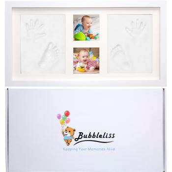 Bebé mano y huella Kit por bubbleliss. Seguro y fácil de usar. Gran bebé regalo presente