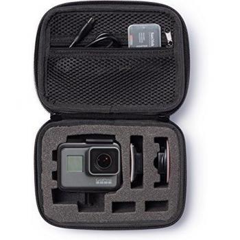 Amazon Basics - Estuche de transporte para GoPro - Extra-pequeño
