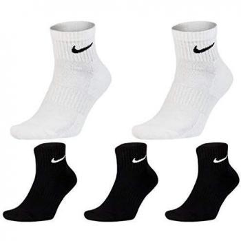 Nike Everyday Cushion Ankle Socks 3 Pack Black, Size: 38-42
