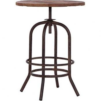 Vical Home 17707 - Mesa auxiliar, color crema