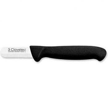 3Claveles 1214 - Caja con 60 cuchillos mondadores Punta Roma, 4,5 cm