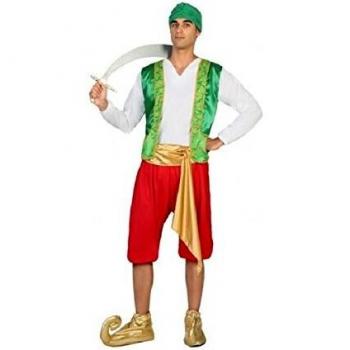 Atosa disfraz arabe hombre adulto verde M
