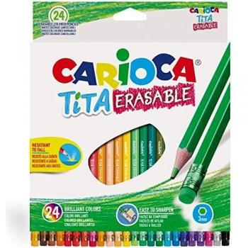 Lápices Borrables TITA - 24 Uds