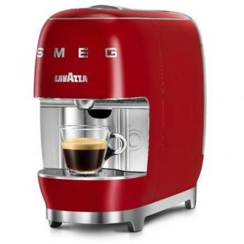 Cafetera Espresso Automática Smeg Lavazza 0,9 L Color Rojo 1250 W