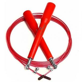 Speed-rope rapido/high-speed comba/360 ° con rótula ajustable alambre cuerda/en muchos coloures disponibles rojo