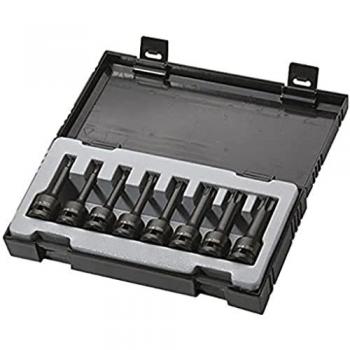JBM Set de 8 Puntas de Impacto Torx de 1/2 52340