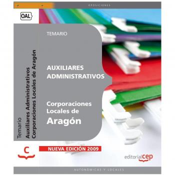 Auxiliares Administrativos Corporaciones Locales de Aragón. Temario