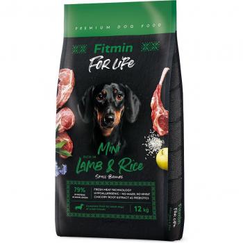 Fitmin Dog For Life Mini Cordero y Arroz - 12 kg