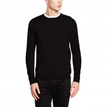 JACK & JONES PREMIUM JPRMARK KNIT CREW NECK NOOS, suéter Hombre, Negro