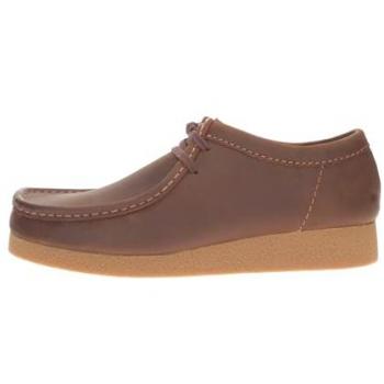 Clarks Men's Wallabee Evo Waxy Leather Beeswax Shoes