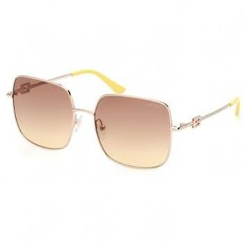 Guess Women's GU7906-H 32F Gold Sunglasses Metal - One Size