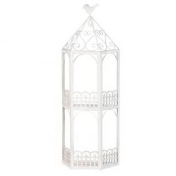 Estantería Metálica de Pared Moderna para Libros y Decoración - 20,5x9x56 cm