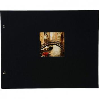 Goldbuch Bella Vista – Álbum de fotos, 40 páginas con pergamino, negro, 39x31 cm