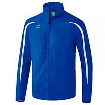 Erima Children's Running Jacket - Unisex, Half-Zip, Blue/White