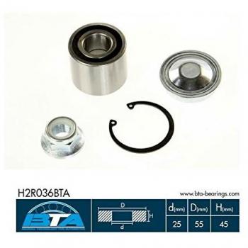 Kit de Cojinetes de Rueda BTA H2R036 para Renault Clio 3 - Juego Completo de Rodamientos Traseros
