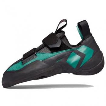 Black Diamond Method Women's Climbing Shoes - Green/Black, Size 40