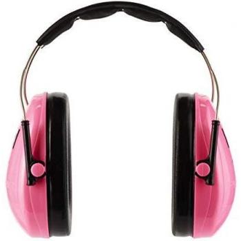 3M Peltor Orejeras para niños H510AK, rosa, protección auditiva para niños. Ajustables. Niveles de ruido: 87-98 dB