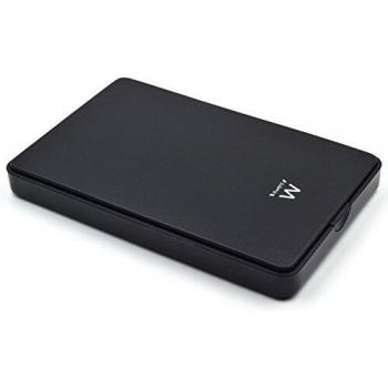 Carcasa para Disco Duro SATA de 2,5 Pulgadas - Optimizada para Discos Duros y SSD de 9,5 mm y 7 mm - Conexión USB 2.0, Compatible con Windows y Mac