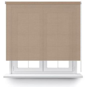 Estor Enrollable Screen Basic 5% Lino 120x200cm - Persiana Personalizable de Alta Calidad con Instalación Fácil y Translucidez Ideal para Privacidad