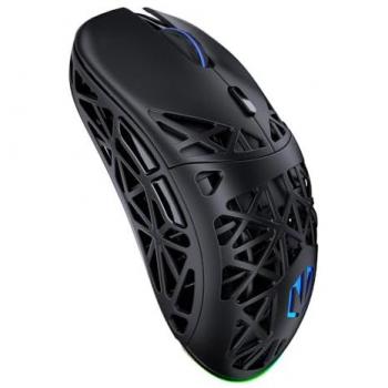 Ratón Inalámbrico para Gaming Endorfy LIV Plus - 26000 DPI, Diseño Ultraligero (69 g), Incluye Estación de Carga, PixArt PAW3395