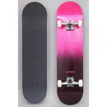 Skateboard Rocket Double Dipped Lila 7.75’’ - Tipo: Skateboard; Tamaño: 7.75 pulgadas; Color: Lila; Diseño: Doble capa (Double Dipped); Marca: Rocket