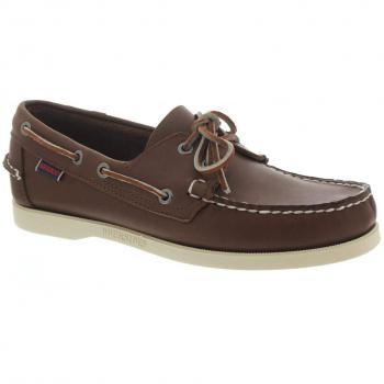 Sebago Dockside Portland Brown Boat Shoes