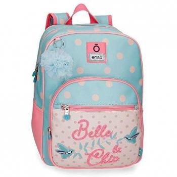 Enso Belle and Chic Mochila Escolar Multicolor 28,5x38x12 cms PVC 12.77L