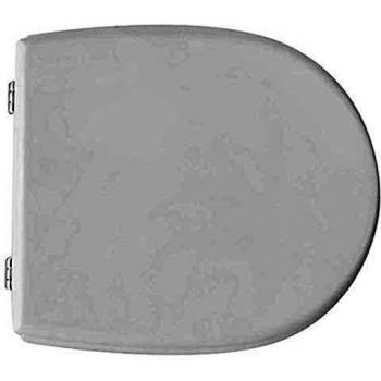 Asiento WC Termoindurente Globo Vaso Bowl Blanco con Cernieras Regulables 40-43 x 39 cm