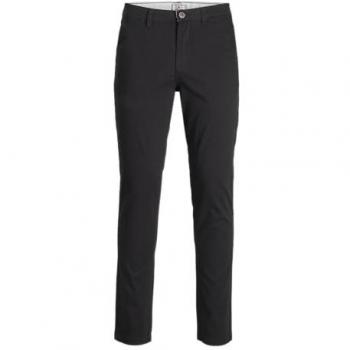 Pantalón Chino Jack & Jones Marco Dave Talla Grande Slim Fit Negro 50