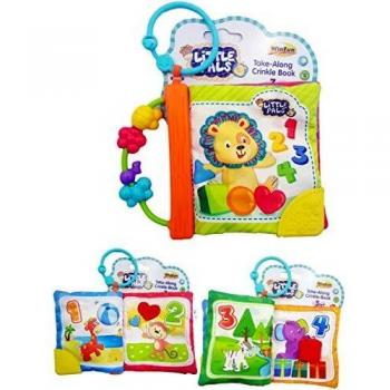 WinFun - Libro infantil suaves texturas para transportar