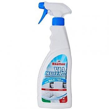 Antimuffa Rhutten Via Muffa 750 ml - Sbiancante e Igienizzante para Pareti y Sanitarios