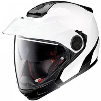 Nolan N40-5 GT Classic N-Com Metal White S