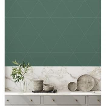 Muestra DIN A4 de Papel Pintado Geométrico Rombos Grandes Estilo Art Déco Windsor 679476 de GAULAN