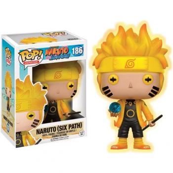 Figura POP Naruto Shippuden Naruto Six Path Exclusive - Figura de vinilo coleccionable, diseño detallado del personaje Naruto en su forma Six Path, parte de la colección Funko Pop! con licencia oficial, altura aproximada de 10 cm