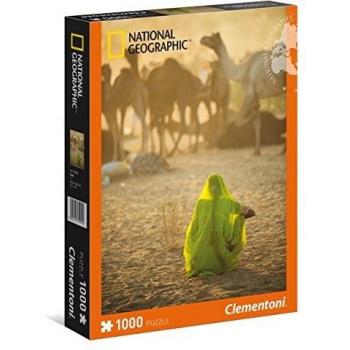 Clementoni - Puzzle de 1000 Piezas, National Geographic, diseño Sari