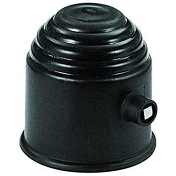 Carpoint Cubre engache Negro con Cerradura