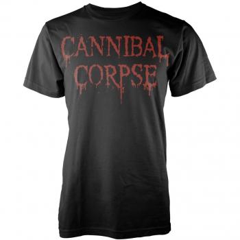 Cannibal Corpse Dripping Logo T-Shirt Black S