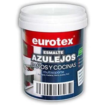 Pintura mate para azulejos de baños y cocinas multisoporte Eurotex - 750 ml -