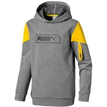 PUMA Nu-Tility Hoody B Sudadera, Niños, Medium Gray Heather, 104