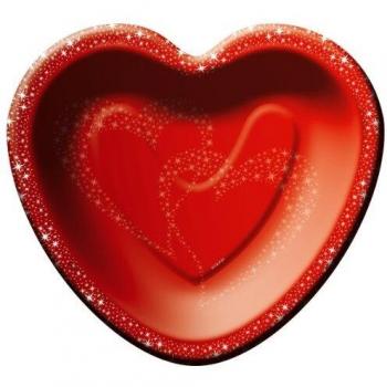 Folat B.V. 'Platos Corazón/Forma de corazón 8 Unidades