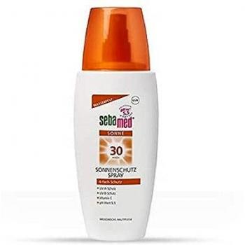 Spray Protector Solar Sebamed SPF 30 - Protección Cuádruple contra Quemaduras Solares (150ml)