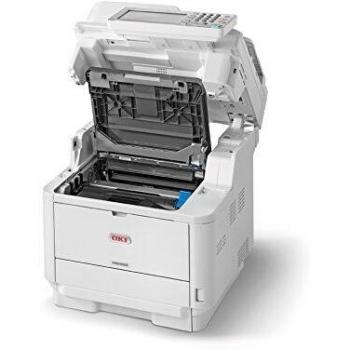 OKI MB562dnw - Equipo multifunción con tecnología LED, 4 en 1, color blanco