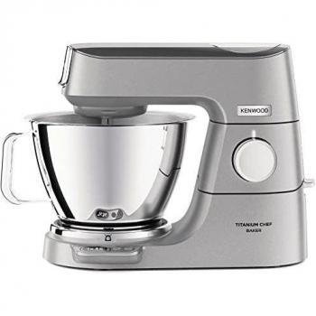 Robot de cocina Kenwood Titanium Chef Baker 1200 W 5 L Plata con balanza integrada