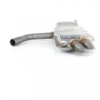 Silenciador trasero Walker 25125 para Golf V Schrägheck (1K1) - Longitud: 2100mm, Peso: 9,400kg