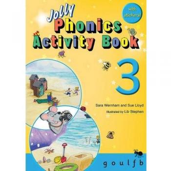Libro de Actividades Jolly Phonics 3 por Sara Wernham, Sue Lloyd y Lib Stephen