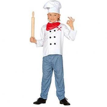 Guirca-83362 Disfraz 5-6 años Cocinero, Multicolor