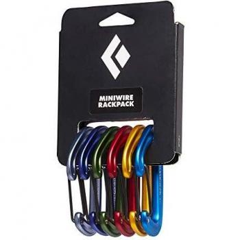 Black Diamond Mini Wire Carabiner Set - 6-Pack, Multicolor