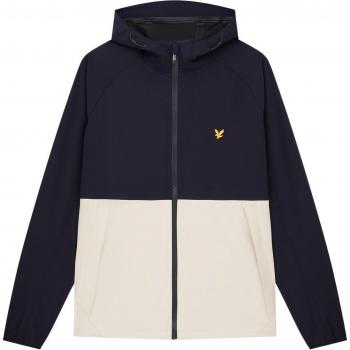 Lyle & Scott Energy Hooded Jacket - Dark Navy/Beige
