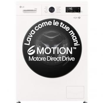 Lavasciuga LG 8/5kg Serie X1 Clase A/E, 6 Motion Direct Drive, Wi-Fi, 1400 RPM, Lavado Allergy Care - Blanca